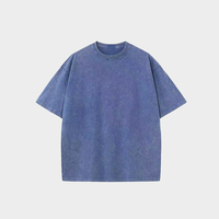 T-shirt en coton 100 % pour homme, col rond, tricoté, décontracté, uni, lavé, avec motif 3D en relief, respirant, séchage rapide, coupe classique, vente en gros