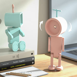 หุ่นยนต์ขนาดเล็ก LED พร้อมไฟอ่านหนังสือไฟแม่เหล็กสำหรับกลางคืน - Product Image 1