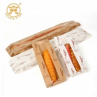 Bolsa de plástico para pan, embalaje de celofán para alimentos, almacenamiento, panadería, tostadas, sándwich, bolsa de plástico transparente para embalaje de pan