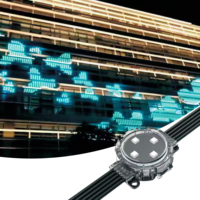 Luz LED Puntual para Exteriores RGBW 0.96W IP67 para Iluminación de Fachadas