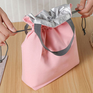 Wholesale High-Quality Eco-Friendly Reusable <b>Canvas</b> Cotton <b>Drawstring</b> Tote <b>Bags</b> Custom Logo Printed Shopping & Promotional <b>Bags</b> - Product Image 5