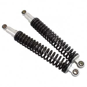 Nouvelles pièces de moto arrière, 1 paire, en alliage d'aluminium, amortisseur à air de 400 mm, <span class=keywords><strong>suspension</strong></span> noire, garantie 1 an pour XL185 Dirt - Product Image 5