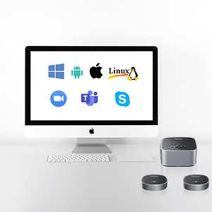 TEVO-M6BEX phòng hội nghị loa USB/BT đa hướng miễn phí trình điều khiển video hội nghị loa micro - Product Image 6