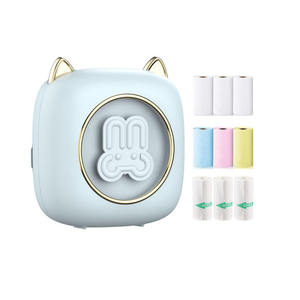 Imprimante thermique portable mini à bas prix pour usage domestique, vente <span class=keywords><strong>en</strong></span> gros d'usine, lumière RVB, étiquettes, <span class=keywords><strong>mots</strong></span>, images pour étudiants - Product Image 4