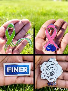 Broche en émail blanc personnalisée avec rose, accessoires de sororité Zeta Phi Beta, broche de sororité, broche de la fraternité, broche de revers - Product Image 4