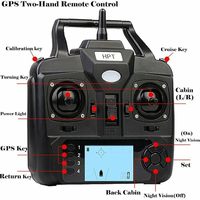 500M télécommande GPS sans fil pêche appât bateau LCD GPS affichage poissons détecteurs, appât bateau, pêche, nid bateau.