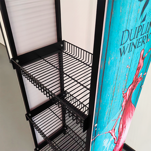 Tienda de fideos instantáneos y estante de exhibición de carne seca para bocadillos para soporte de escaparate - Product Image 6