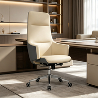 Chaises de bureau de direction ergonomiques de luxe à dossier haut réglable pour salle VIP, offrant un confort tout au long de la journée, idéales pour les cadres d'entreprise.