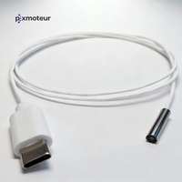Kamera Boreskop Mikro Industri Pixmoteur Resolusi Tinggi 1280x720px 3.5mm Endoskop Android Modul Kamera USB Tahan Air 90
