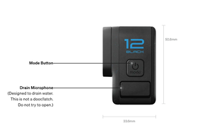 NUEVA Cámara Deportiva Gopro Hero 12 5.3K Resistente al Agua 10m con Sensor CMOS, MicroSD, WiFi, Gran Angular y Antivibración - Product Image 3