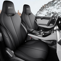 Housses de siège auto en cuir pleine fleur sur mesure pour BYD Destroyer 05, design enveloppant intégral, coussin de siège auto toutes saisons, accessoires intérieurs