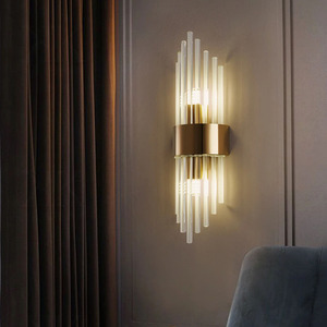 Lampada da Parete Moderna a LED in Cristallo Creativa per Lettura, Camera da Letto, Soggiorno, Hotel, Scale, Corridoio, Ingresso - Product Image 1