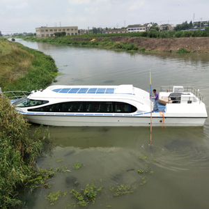 Nouveau bateau de passagers et de personnel en fibre de verre Diesel 38 places avec moteur Cummins, longueur 15,8 m, à vendre - Product Image 4