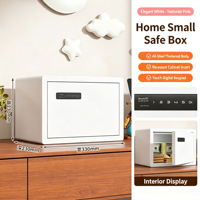 Caja Fuerte Electrónica de Acero, Resistente al Óxido, Anti-Robo, Mini, Oculta, para Guardar Dinero, Joyas y Objetos de Valor en Casa y Oficina