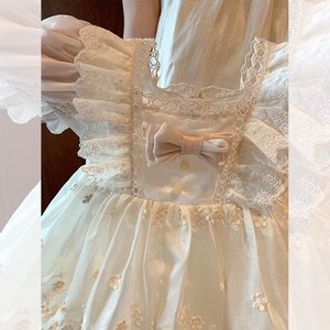 Vestito Lolita per Bambina, Nuovo Abito Estivo 2026 per Capodanno, Compleanno Bambini, Elegante Vestito da Principessa in Stile Francese - Product Image 4