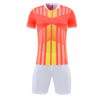 Kit de fútbol personalizado al por mayor, uniforme de fútbol original, incluye Conjunto de jersey para jugadores de fútbol, técnica de sublimación