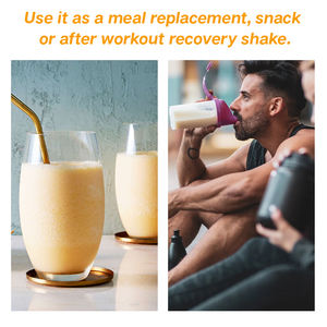 Etiqueta privada, adaptógenos, proteína vegana, proteína de reemplazo de comida amigable con <span class=keywords><strong>Keto</strong></span>, polvo de batido Delgado - Product Image 2