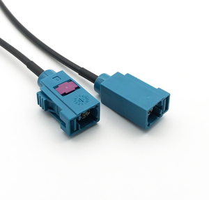 Đầu Phát Thanh Xe Hơi Ăng Ten <span class=keywords><strong>Adapter</strong></span> Ăng Ten GPS Pigtail Cáp Fakra C Nữ Sang DIN Cắm Cáp Kết Nối RG174 50 Đen - Product Image 4