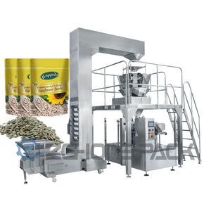 Automatic Beans Grains Weighing Filling Sachet Bag Sugar <b>Rotary</b> Packaging <b>Machine</b> - Product Image 5