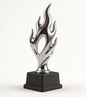 Trophées sportifs en métal sur mesure, trophées de forme personnalisée, trophées de basketball gravés