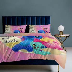 ชุดผ้าปูที่นอนพิมพ์ลายดิจิตอล 3 มิติ แบบกำหนดเอง ผ้าห่มคลุมเตียง ขนาดควีนไซส์ คิงไซส์ ลายการ์ตูนแฟชั่น ดีไซน์เนอร์ - Product Image 6
