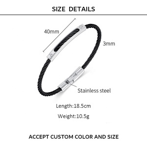 <span class=keywords><strong>Bracelet</strong></span> Câble Simple en <span class=keywords><strong>Acier</strong></span> Inoxydable Plaqué <span class=keywords><strong>Or</strong></span> 18K pour Hommes <span class=keywords><strong>et</strong></span> Femmes, Chaîne Torsadée, Cadeau Bijou - Product Image 5