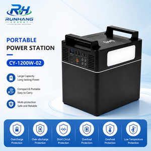 Ultima Stazione di Energia Solare Portatile da 600W MPPT, Batteria di Backup LiFePO4 da 576Wh, Onda Sinusoidale Pura, per Campeggio, Pesca, Off-Grid, <span class=keywords><strong>Eco</strong></span>-Friendly - Product Image 2