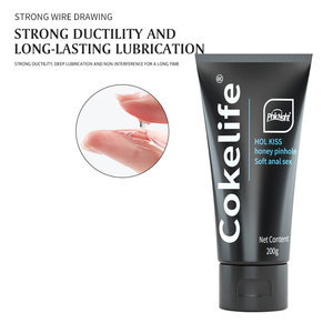 200g lubrificante anale sesso lubrificante anale lubrificante personale a base d'acqua fabbrica OEM ODM Gel anale Krem - Product Image 2
