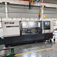 Machine-outil combinée XY1520 à structure plate rigide pour le fraisage des extrémités et le perçage de trous centraux - Machine-outil CNC pour le traitement des arbres