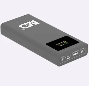 Grosir 3.7V 5V 9V 12V 7.4V DC Dock AC & panas Pakaian DC Power Bank portabel USB-C 20000mah Laptop Power Bank