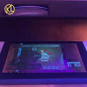 1000 pièces d'un billet de banque or du tibet pour Robert G. Mugabe souvenir et cadeaux de collection - Product Image 5