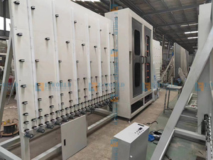 유리 세척 및 건조기 용 수직 유리 세탁기 이중 유리 세척 장비 - Product Image 2