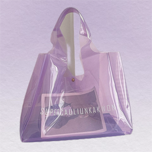Большая прозрачная сумка-шоппер из ПВХ - Product Image 6