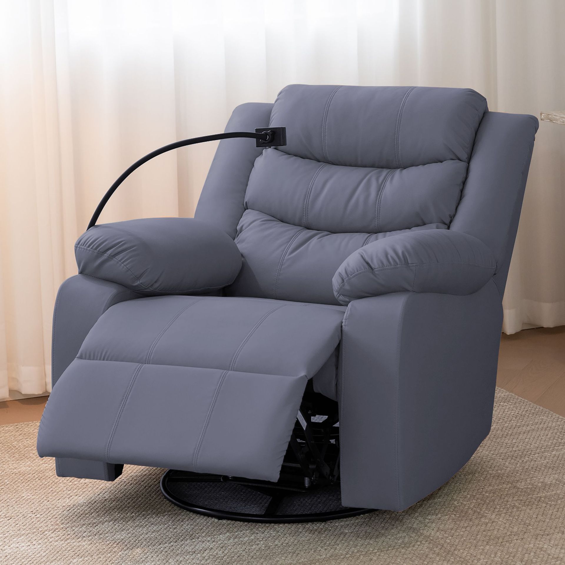 6002 premium gray [wear-resistant cat claw leather]