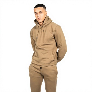 Ensemble sweat à capuche et pantalon de survêtement unisexe deux pièces, directement de l'usine, matière douce et confortable, personnalisation des couleurs et des tailles - Product Image 3