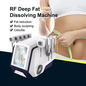 최신 단극 RF 체중 감소 몸 조각 근육 기계 무선 주파수 3D 지방 조각 RF 기계