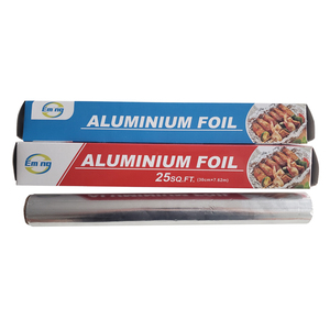 14mic* 300mm*7.62m 25SQFT food grade <b>kitchen</b> use aluminum <b>foil</b> roll for wrapping cooking - Product Image 3