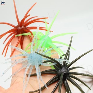 Leurre souple en TPE en forme d'ormeau flottant, 9g, <span class=keywords><strong>11cm</strong></span>, 6 couleurs, haute élasticité, résistant à la déchirure, pour montage sans lest - Product Image 3