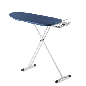 Custom Classical Folding Ironing Board Manufacturing Mesh Ironing Board with Iron Rest And Wire Hanger