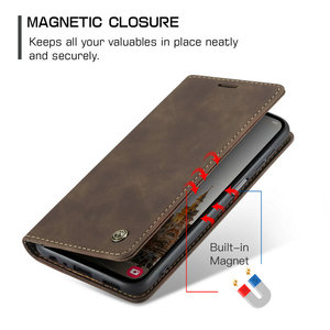Étui en cuir à rabat magnétique durable de luxe du fournisseur d'origine pour Samsung pour Galaxy A14 A24 A34 A54 A74 étui de téléphone portefeuille - Product Image 2