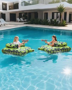 Pistola de Agua Automática con Flotadores para Piscina, Tanque Inflable Divertido para Fiestas en la Piscina con Pistolas de Agua Potentes para Adultos - Product Image 6