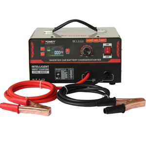 Nuevo Inversor de Batería para Coche con Arranque de Emergencia, Cargador de Batería de Coche 12-24V con <span class=keywords><strong>Pinzas</strong></span> de Cocodrilo para Baterías AGM/GEL/WET y Pantalla de Visualización - Product Image 1