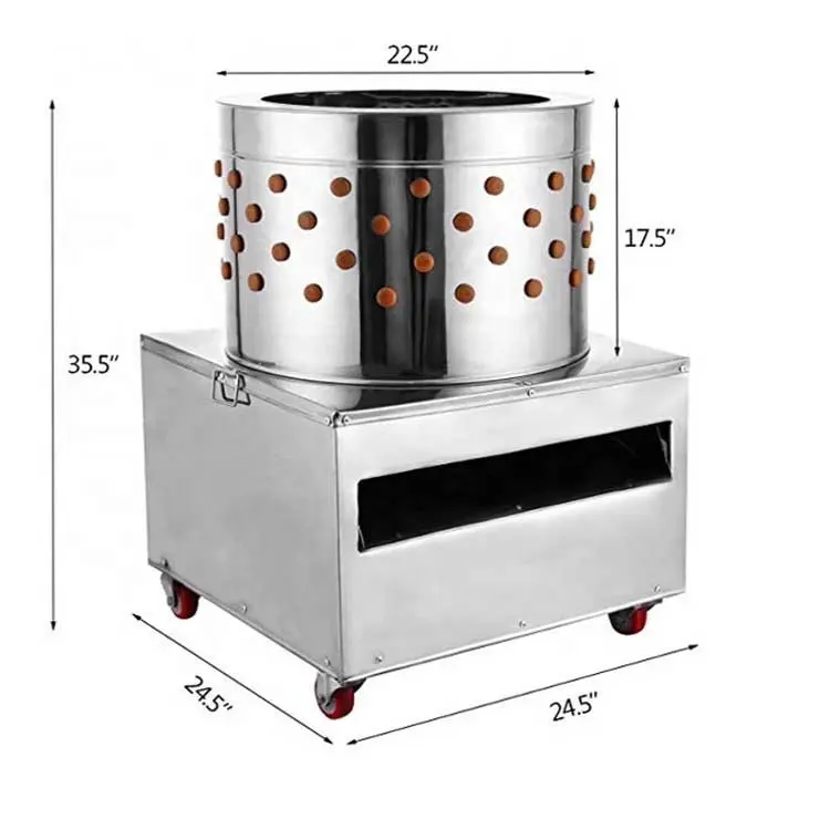 Yeni 2020 180W paslanmaz çelik otomatik kümes hayvanları tüy alma makinesi türkiye tavuk Plucker kanatlı yolma makinesi
