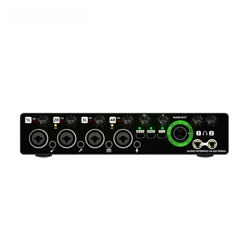MD44 Professional USB Sound Card - 24 Bit 192khz Audio Interface