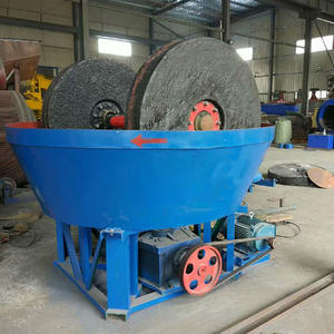 High Quality Gravel Rock Ore <b>Mining</b> Equipment Wet Pan Mill Grinding Gold <b>Machine</b> - Product Image 2