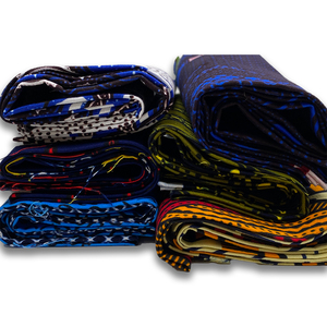 Tissu africain imprimé pagne wax 6 yards, tissu batik pour vêtements africains, tissu turban <span class=keywords><strong>en</strong></span> pur coton, tissu pour vêtements <span class=keywords><strong>en</strong></span> gros, pagne - Product Image 1