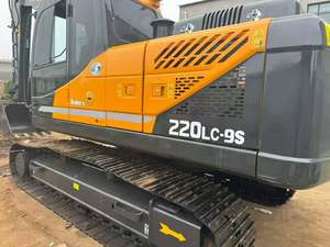 Excavatrice d'occasion Hyundai 220LC-9S, modèle 2023, moteur Cummins, godet de 1,2 m, pompe, moteur et roulement d'origine coréens, 22 tonnes - Product Image 1