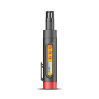 mini-pentype Draagbare CH4 Zuurstof H2S/O2/CO enkelvoudige brandbare gasmonitor met geluid, licht, trillingen Gasalarm 3,7 V