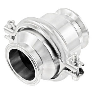 Bán Hot vệ sinh thép không gỉ DIN Hàn kiểm tra van <span class=keywords><strong>304L</strong></span> cho nước phương tiện truyền thông - Product Image 6