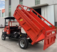 Mini camion benne électrique agricole 3 tonnes avec cabine fermée